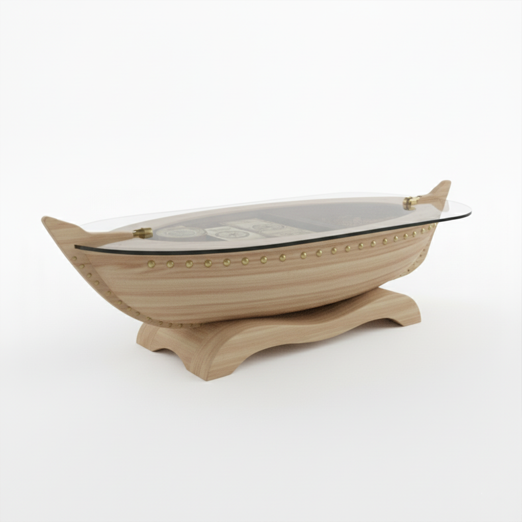 Driftwood Boat Table