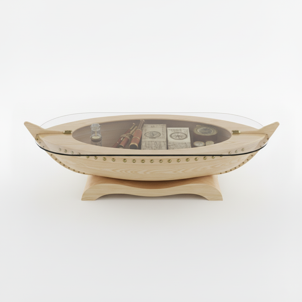 Driftwood Boat Table